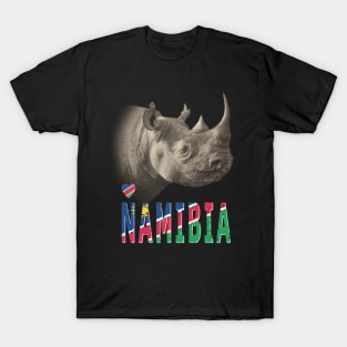 Love Namibia Black Rhino T-Shirt